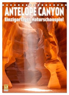 Cover Antelope Canyon - Einzigartiges Naturschauspiel (Tischkalender 2026 DIN A5 hoch), CALVENDO Monatskalender