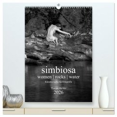simbiosa ... Künstlerische Aktfotografie 2026 (hochwertiger Premium Wandkalender 2026 DIN A2 hoch), Kunstdruck in Hochglanz