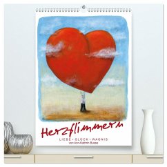 Cover Herzflimmern (hochwertiger Premium Wandkalender 2026 DIN A2 hoch), Kunstdruck in Hochglanz