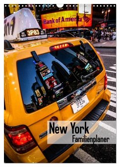 New York Familienplaner (Wandkalender 2026 DIN A3 hoch), CALVENDO Monatskalender New York Familienplaner (Wandkalender 2026 DIN A3 hoch), CALVENDO Monatskalender