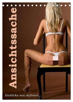 Ansichtssache - Einblicke neu definiert... (Tischkalender 2026 DIN A5 hoch), CALVENDO Monatskalender