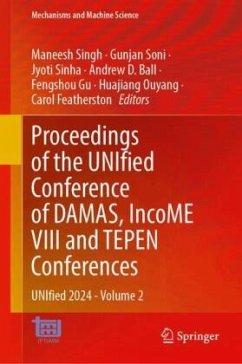 Cover Proceedings of the UNIfied Conference of DAMAS, IncoME VIII and TEPEN Conferences