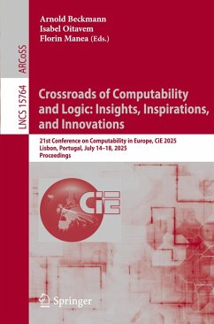 Cover Crossroads of Computability and Logic: Insights, Inspirations, and Innovations