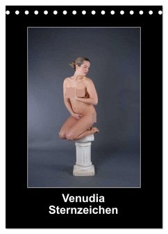 Cover Venudia Sternzeichen - Aktfotografie (Tischkalender 2026 DIN A5 hoch), CALVENDO Monatskalender