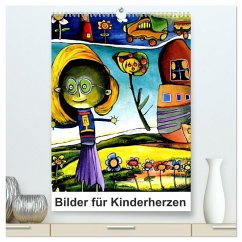 Bilder für Kinderherzen (hochwertiger Premium Wandkalender 2026 DIN A2 hoch), Kunstdruck in Hochglanz