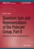 Quantum Spin and Representations of the Poincaré Group, Part II Quantum Spin and Representations of the Poincaré Group, Part II