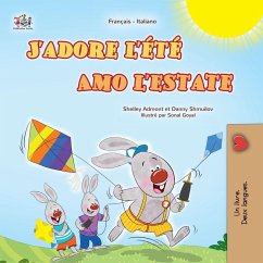 Cover J'adore l'été Amo l'estate (Italian French Bilingual Collection) (eBook, ePUB)