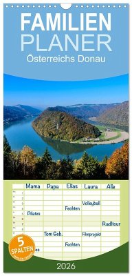 Familienplaner 2026 - Österreichs Donau mit 5 Spalten (Wandkalender, 21 x 45 cm) CALVENDO Familienplaner 2026 - Österreichs Donau mit 5 Spalten (Wandkalender, 21 x 45 cm) CALVENDO