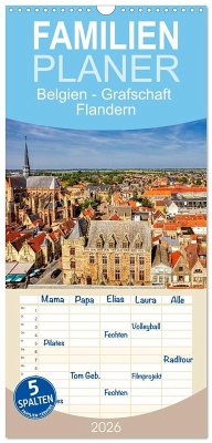 Familienplaner 2026 - Belgien - Grafschaft Flandern mit 5 Spalten (Wandkalender, 21 x 45 cm) CALVENDO Familienplaner 2026 - Belgien - Grafschaft Flandern mit 5 Spalten (Wandkalender, 21 x 45 cm) CALVENDO