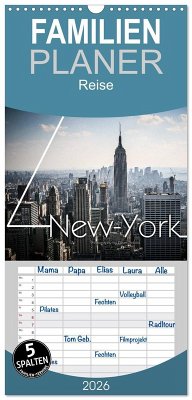 Familienplaner 2026 - New York Shoots mit 5 Spalten (Wandkalender, 21 x 45 cm) CALVENDO Familienplaner 2026 - New York Shoots mit 5 Spalten (Wandkalender, 21 x 45 cm) CALVENDO