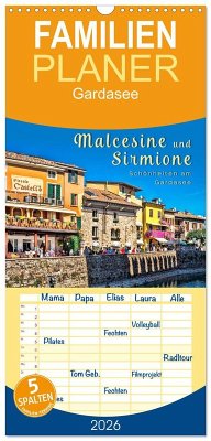Familienplaner 2026 - Malcesine und Sirmione, Schönheiten am Gardasee mit 5 Spalten (Wandkalender, 21 x 45 cm) CALVENDO Familienplaner 2026 - Malcesine und Sirmione, Schönheiten am Gardasee mit 5 Spalten (Wandkalender, 21 x 45 cm) CALVENDO
