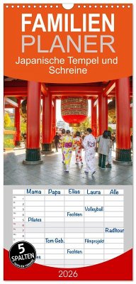 Familienplaner 2026 - Japanische Tempel und Schreine mit 5 Spalten (Wandkalender, 21 x 45 cm) CALVENDO Familienplaner 2026 - Japanische Tempel und Schreine mit 5 Spalten (Wandkalender, 21 x 45 cm) CALVENDO
