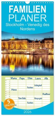 Familienplaner 2026 - Stockholm - Venedig des Nordens mit 5 Spalten (Wandkalender, 21 x 45 cm) CALVENDO Familienplaner 2026 - Stockholm - Venedig des Nordens mit 5 Spalten (Wandkalender, 21 x 45 cm) CALVENDO