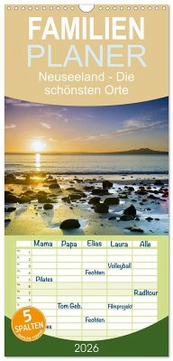 Familienplaner 2026 - Neuseeland - Die schönsten Orte am anderen Ende der Welt mit 5 Spalten (Wandkalender, 21 x 45 cm) CALVENDO Familienplaner 2026 - Neuseeland - Die schönsten Orte am anderen Ende der Welt mit 5 Spalten (Wandkalender, 21 x 45 cm) CALVENDO
