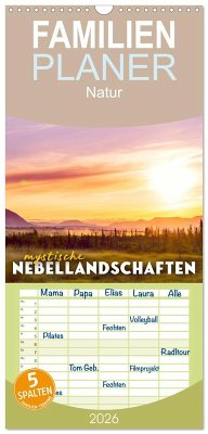 Familienplaner 2026 - Mystische Nebellandschaften mit 5 Spalten (Wandkalender, 21 x 45 cm) CALVENDO Familienplaner 2026 - Mystische Nebellandschaften mit 5 Spalten (Wandkalender, 21 x 45 cm) CALVENDO