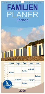 Familienplaner 2026 - Zeeland mit 5 Spalten (Wandkalender, 21 x 45 cm) CALVENDO Familienplaner 2026 - Zeeland mit 5 Spalten (Wandkalender, 21 x 45 cm) CALVENDO