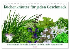 Cover Küchenkräuter für jeden Geschmack (Tischkalender 2026 DIN A5 quer), CALVENDO Monatskalender