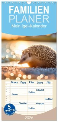 Familienplaner 2026 - Mein Igel-Kalender mit 5 Spalten (Wandkalender, 21 x 45 cm) CALVENDO Familienplaner 2026 - Mein Igel-Kalender mit 5 Spalten (Wandkalender, 21 x 45 cm) CALVENDO