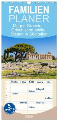 Familienplaner 2026 - Magna Graecia - Griechische antike Stätten in Süditalien mit 5 Spalten (Wandkalender, 21 x 45 cm) CALVENDO Familienplaner 2026 - Magna Graecia - Griechische antike Stätten in Süditalien mit 5 Spalten (Wandkalender, 21 x 45 cm) CALVENDO