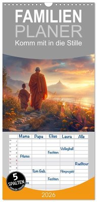 Familienplaner 2026 - Komm mit in die Stille mit 5 Spalten (Wandkalender, 21 x 45 cm) CALVENDO Familienplaner 2026 - Komm mit in die Stille mit 5 Spalten (Wandkalender, 21 x 45 cm) CALVENDO