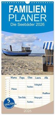 Familienplaner 2026 - Die Seebäder 2026 mit 5 Spalten (Wandkalender, 21 x 45 cm) CALVENDO Familienplaner 2026 - Die Seebäder 2026 mit 5 Spalten (Wandkalender, 21 x 45 cm) CALVENDO