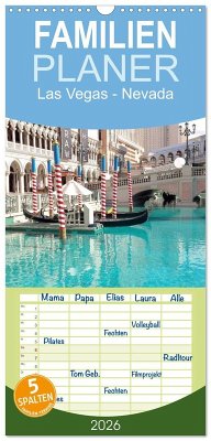 Familienplaner 2026 - Las Vegas - Nevada mit 5 Spalten (Wandkalender, 21 x 45 cm) CALVENDO Familienplaner 2026 - Las Vegas - Nevada mit 5 Spalten (Wandkalender, 21 x 45 cm) CALVENDO