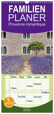 Familienplaner 2026 - Provence romantique mit 5 Spalten (Wandkalender, 21 x 45 cm) CALVENDO Familienplaner 2026 - Provence romantique mit 5 Spalten (Wandkalender, 21 x 45 cm) CALVENDO