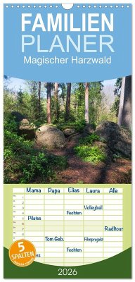 Familienplaner 2026 - Magischer Harzwald mit 5 Spalten (Wandkalender, 21 x 45 cm) CALVENDO Familienplaner 2026 - Magischer Harzwald mit 5 Spalten (Wandkalender, 21 x 45 cm) CALVENDO