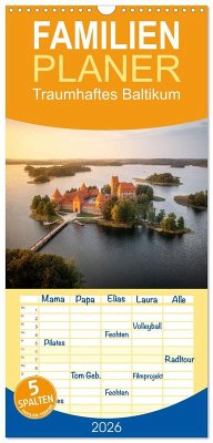 Familienplaner 2026 - Traumhaftes Baltikum mit 5 Spalten (Wandkalender, 21 x 45 cm) CALVENDO Cover Familienplaner 2026 - Traumhaftes Baltikum mit 5 Spalten (Wandkalender, 21 x 45 cm) CALVENDO