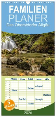 Familienplaner 2026 - Das Oberstdorfer Allgäu mit 5 Spalten (Wandkalender, 21 x 45 cm) CALVENDO Familienplaner 2026 - Das Oberstdorfer Allgäu mit 5 Spalten (Wandkalender, 21 x 45 cm) CALVENDO
