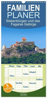 Familienplaner 2026 - Siebenbürgen und das Fagaras Gebirge mit 5 Spalten (Wandkalender, 21 x 45 cm) CALVENDO Familienplaner 2026 - Siebenbürgen und das Fagaras Gebirge mit 5 Spalten (Wandkalender, 21 x 45 cm) CALVENDO
