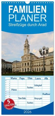 Familienplaner 2026 - Streifzüge durch Arad mit 5 Spalten (Wandkalender, 21 x 45 cm) CALVENDO Familienplaner 2026 - Streifzüge durch Arad mit 5 Spalten (Wandkalender, 21 x 45 cm) CALVENDO