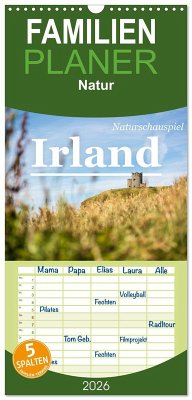 Familienplaner 2026 - Naturschauspiel Irland mit 5 Spalten (Wandkalender, 21 x 45 cm) CALVENDO Familienplaner 2026 - Naturschauspiel Irland mit 5 Spalten (Wandkalender, 21 x 45 cm) CALVENDO