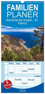 Familienplaner 2026 - Kanarische Inseln - El Hierro mit 5 Spalten (Wandkalender, 21 x 45 cm) CALVENDO Familienplaner 2026 - Kanarische Inseln - El Hierro mit 5 Spalten (Wandkalender, 21 x 45 cm) CALVENDO