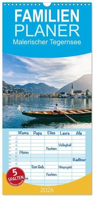 Familienplaner 2026 - Malerischer Tegernsee mit 5 Spalten (Wandkalender, 21 x 45 cm) CALVENDO Familienplaner 2026 - Malerischer Tegernsee mit 5 Spalten (Wandkalender, 21 x 45 cm) CALVENDO