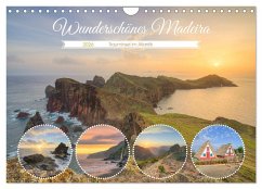 Wunderschönes Madeira (Wandkalender 2026 DIN A4 quer), CALVENDO Monatskalender