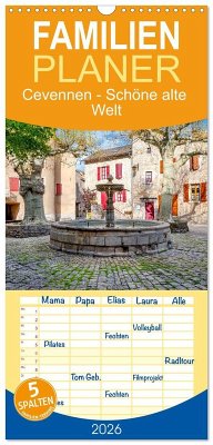 Familienplaner 2026 - Cevennen - Schöne alte Welt mit 5 Spalten (Wandkalender, 21 x 45 cm) CALVENDO Familienplaner 2026 - Cevennen - Schöne alte Welt mit 5 Spalten (Wandkalender, 21 x 45 cm) CALVENDO