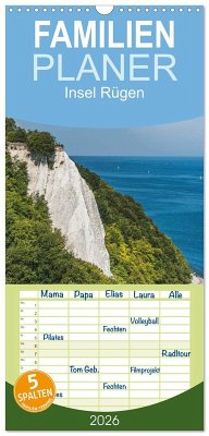 Familienplaner 2026 - Entdeckungen auf der Insel Rügen mit 5 Spalten (Wandkalender, 21 x 45 cm) CALVENDO Familienplaner 2026 - Entdeckungen auf der Insel Rügen mit 5 Spalten (Wandkalender, 21 x 45 cm) CALVENDO