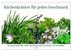 Cover Küchenkräuter für jeden Geschmack (Wandkalender 2026 DIN A3 quer), CALVENDO Monatskalender
