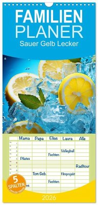 Familienplaner 2026 - Sauer Gelb Lecker mit 5 Spalten (Wandkalender, 21 x 45 cm) CALVENDO Familienplaner 2026 - Sauer Gelb Lecker mit 5 Spalten (Wandkalender, 21 x 45 cm) CALVENDO