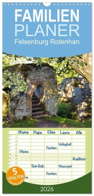Familienplaner 2026 - Felsenburg Rotenhan mit 5 Spalten (Wandkalender, 21 x 45 cm) CALVENDO Familienplaner 2026 - Felsenburg Rotenhan mit 5 Spalten (Wandkalender, 21 x 45 cm) CALVENDO