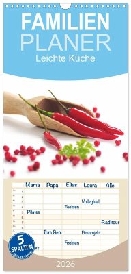 Familienplaner 2026 - Leichte Küche mit 5 Spalten (Wandkalender, 21 x 45 cm) CALVENDO Familienplaner 2026 - Leichte Küche mit 5 Spalten (Wandkalender, 21 x 45 cm) CALVENDO