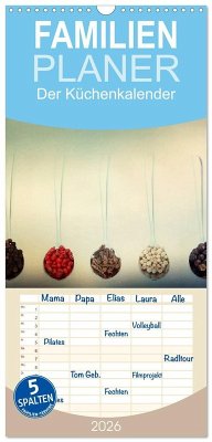 Cover Familienplaner 2026 - Der Küchenkalender mit 5 Spalten (Wandkalender, 21 x 45 cm) CALVENDO