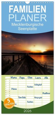 Familienplaner 2026 - Mecklenburgische Seenplatte - zum Träumen schön mit 5 Spalten (Wandkalender, 21 x 45 cm) CALVENDO Familienplaner 2026 - Mecklenburgische Seenplatte - zum Träumen schön mit 5 Spalten (Wandkalender, 21 x 45 cm) CALVENDO