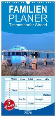 Familienplaner 2026 - Timmendorfer Strand mit 5 Spalten (Wandkalender, 21 x 45 cm) CALVENDO Familienplaner 2026 - Timmendorfer Strand mit 5 Spalten (Wandkalender, 21 x 45 cm) CALVENDO