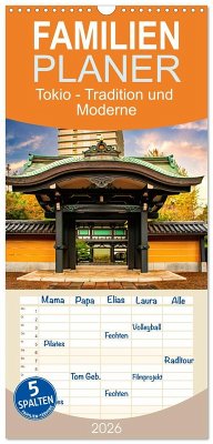 Familienplaner 2026 - Tokio - Tradition und Moderne mit 5 Spalten (Wandkalender, 21 x 45 cm) CALVENDO Familienplaner 2026 - Tokio - Tradition und Moderne mit 5 Spalten (Wandkalender, 21 x 45 cm) CALVENDO