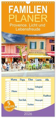 Familienplaner 2026 - Provence. Licht und Lebensfreude mit 5 Spalten (Wandkalender, 21 x 45 cm) CALVENDO Familienplaner 2026 - Provence. Licht und Lebensfreude mit 5 Spalten (Wandkalender, 21 x 45 cm) CALVENDO