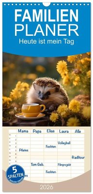 Familienplaner 2026 - Heute ist mein Tag mit 5 Spalten (Wandkalender, 21 x 45 cm) CALVENDO Familienplaner 2026 - Heute ist mein Tag mit 5 Spalten (Wandkalender, 21 x 45 cm) CALVENDO