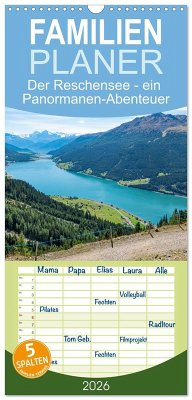 Familienplaner 2026 - Der Reschensee - ein Panormanen-Abenteuer mit 5 Spalten (Wandkalender, 21 x 45 cm) CALVENDO Familienplaner 2026 - Der Reschensee - ein Panormanen-Abenteuer mit 5 Spalten (Wandkalender, 21 x 45 cm) CALVENDO