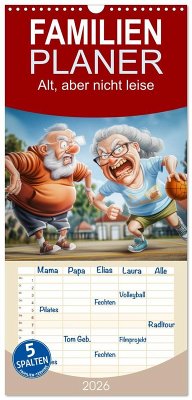 Familienplaner 2026 - Alt, aber nicht leise mit 5 Spalten (Wandkalender, 21 x 45 cm) CALVENDO Familienplaner 2026 - Alt, aber nicht leise mit 5 Spalten (Wandkalender, 21 x 45 cm) CALVENDO